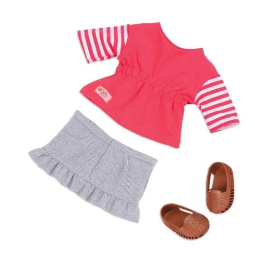 صورة دمية شاحنة الطعام الفاخرة من أور جينيريشن مع كتاب رينا